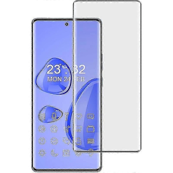 Skärmskydd för Motorola Moto X40 5G/Edge 40 Pro 5G, Anti-Repskydd, Klar, Full Täckning, 3D C