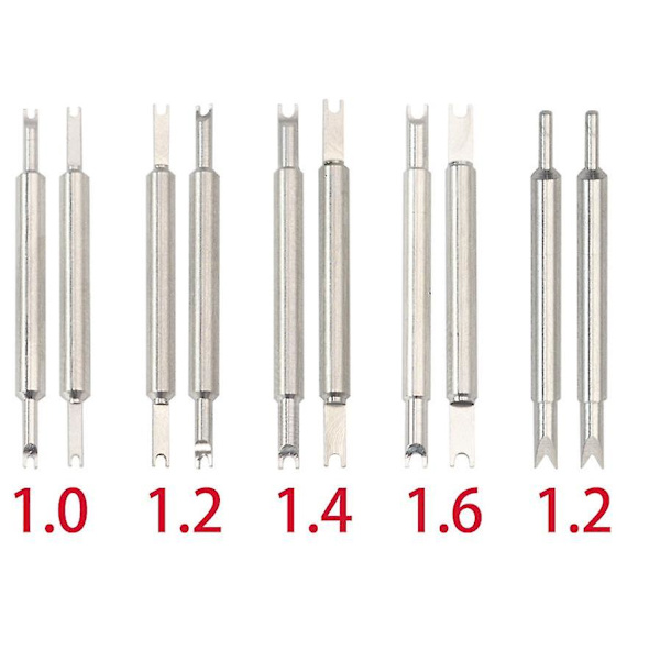 Fjäderklämma 8 Stift + Standard Fjäderklämma för Urband (svart)