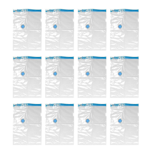 12-pack Vakuumförpackningsväskor 60x40 cm Förvaringsväskor Vakuumförpackningsväskor