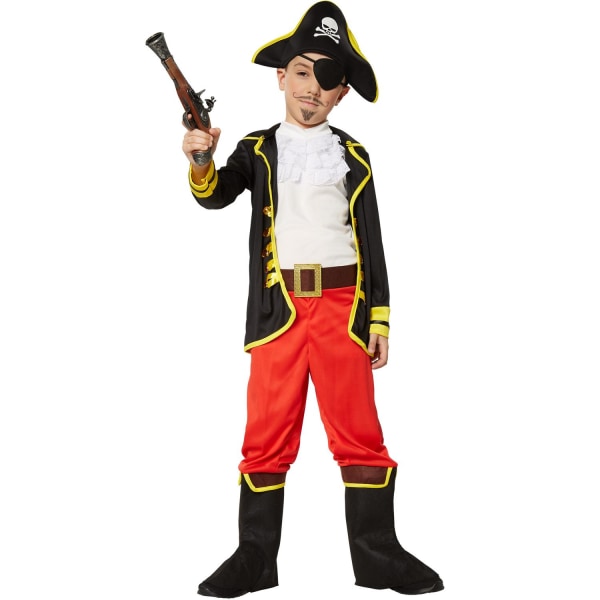 tectake Masquerade Costume Boy Pirate Prince MultiColor 140 (9-10y)