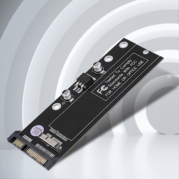 12+6-pins til 22-pins SATA harddisk-adapterkort for Macbook 2010 2011 SSD PCBA