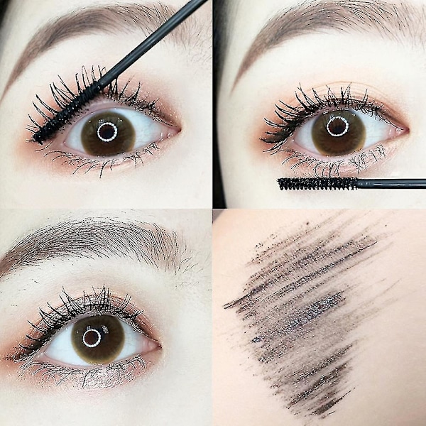 Beauty Mascara Silk Waterproof Pienet Kuituja Tähtiharja Ei Tahri Taivaallinen Pää Paksu Pitkä Kiharra Kosmetiikka Meikki Mascara