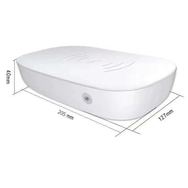 Belkin Boost Charge UV-Sterilisator med trådløs oplader (reducerer bakterievækst med op til 99%; til iPhone og andre enheder, f.eks. fra Samsung)
