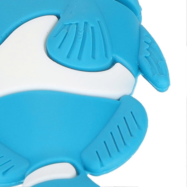 Cartoon U-disk Blå Clownfisk Utseende Hög Hastighet Masslagring Flash Drive Minne Enhet 128GB