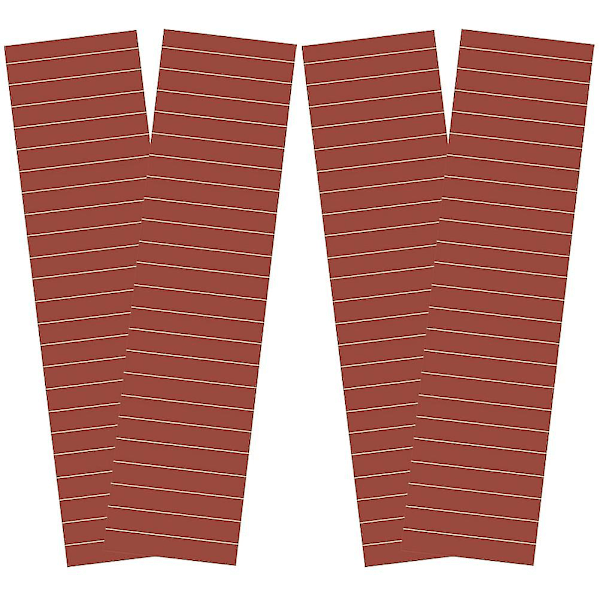 4 Set Tändstickslimpapper, Självhäftande Tändstickspapper, DIY Tändstickspapper