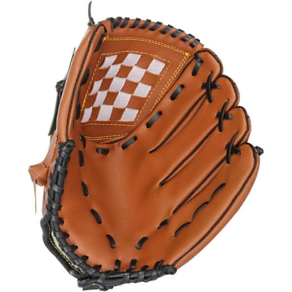 2 st Softballhandskar Infieldhandske Sporthandske för Infield Spelare Tjockare Infield Pitcher Basebollhandskar