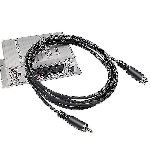 RCA-jatkojohto RCA-ääni- ja videokaapeli RCA-uros - naaras -liitäntä Kaiuttimelle, Subwooferille, Kameralle, H-ae