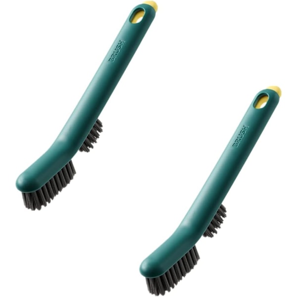 2-pack Skoborste Avtagbar Skoborste Sport Skoborste Nylon Rengöringsborste Dubbelsidig Skoborste för Rengöring av Skor