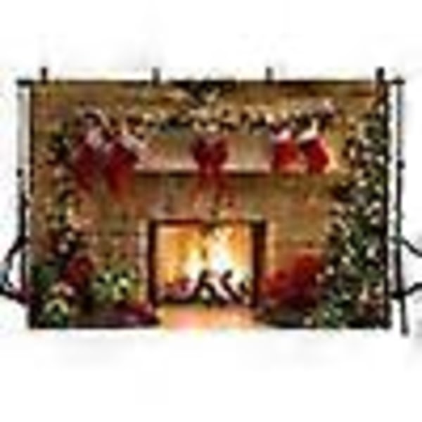 125 x 80cm Julefotostudie Baggrund Baggrundstof Xmas Fotobaggrund