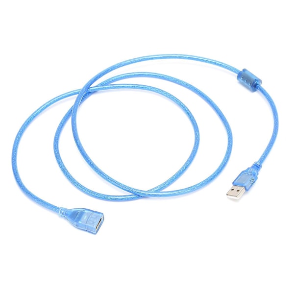 Data-kabel hann til hunn Dobbel skjermet USB 2.0 forlengelseskabel for dataoverføring 5 meter