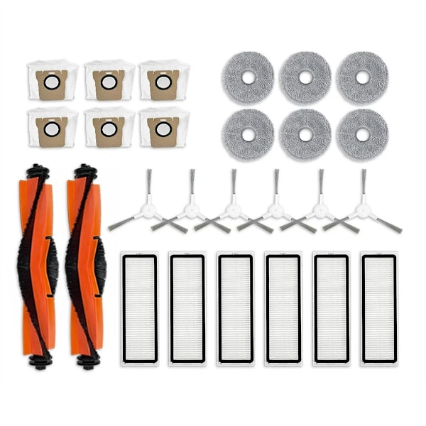 For W20 Pro / W20 Pro Ultra Børster HEPA-filter Mopp Pute Støvpose Reservedeler Tilbehør