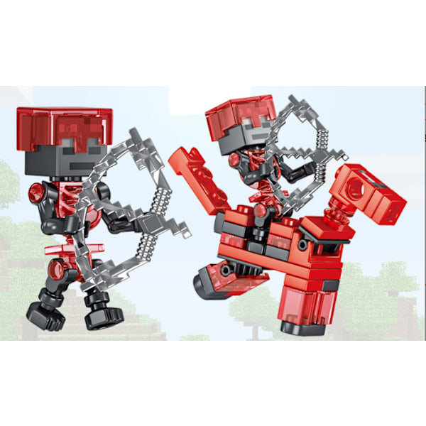 Minecraft byggeklodser minifigurer