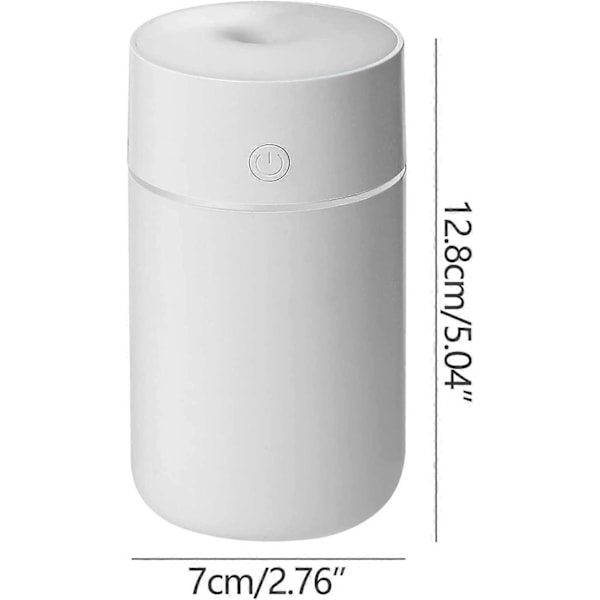 Kreativ Duftlys Aroma Diffuser USB Desktop Atmosfærisk Lys Hjem Luftfugter