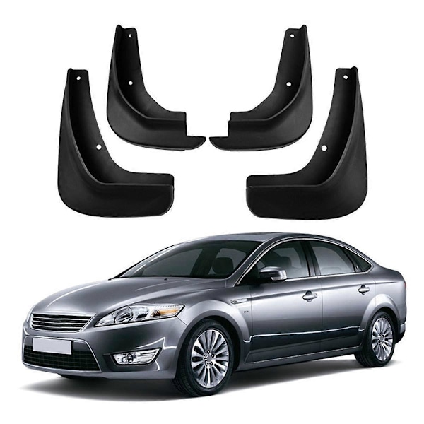 4 st. Bilskärmar Stänkskydd Mudguard för Mondeo MK4 2007-2012 Biltillbehör
