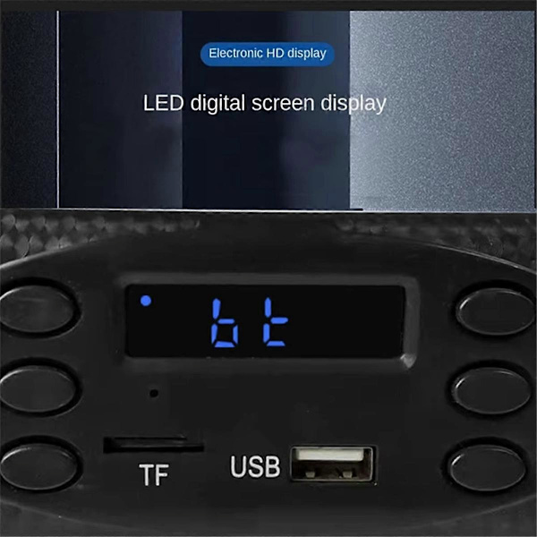 1 Din Radio FM USB TF MP3-soitin Bluetooth Auton Stereot Auton Ääni Multimedia LED-näyttö Kolmipyöräille