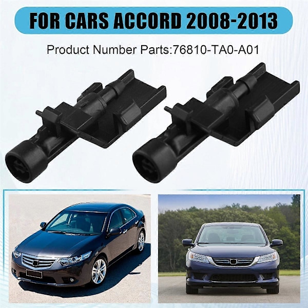 2 kpl Auton Tuulilasin Pesusuuttimen Suihku 76810-TA0-A01 Accord Hupun Tuulilasin Pesusuuttimelle