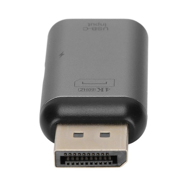 Type C -naaras naar Displayport DP PD -urosopinta HD 4K 60Hz -sovitin kannettavalle tietokoneelle