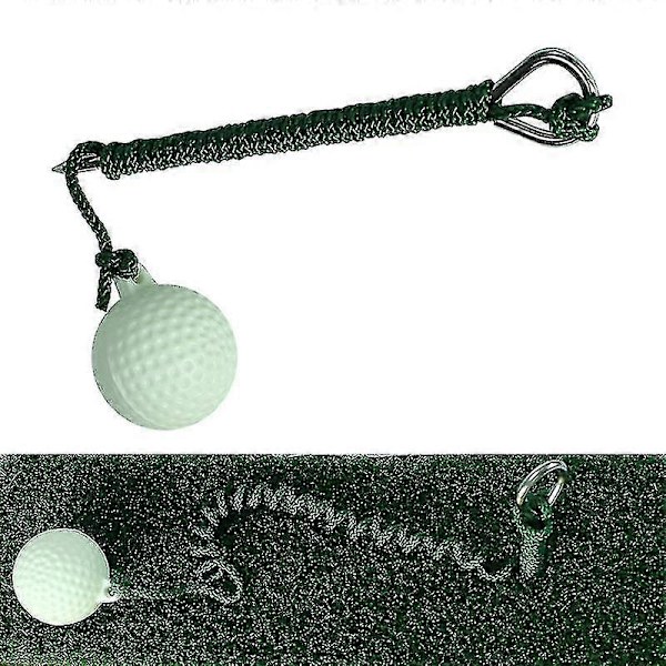 Golf Driving Ball Swing Hit Träningshjälp Bärbar Golfövningsträningsrep Boll Luftflöde Golfbollar För En Person Övning