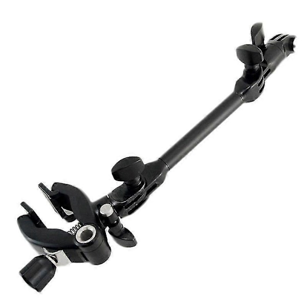 Justerbar Instrument Gitarr Musik Jam Mount Roterande Scenklämma för Hero 8 7 6 5 3 4 GoPros Del