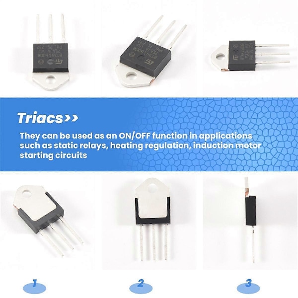BTA41-600B 600V 40A Siliciumstyret Likretter Standard Triac