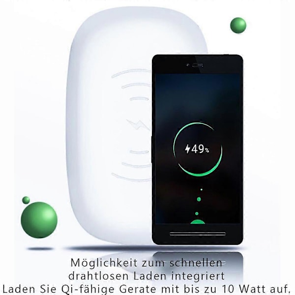 Belkin Boost Charge UV-sterilisator med trådløs lader (reduserer bakterievekst med opptil 99%; for iPhone og andre enheter, f.eks. Samsung)
