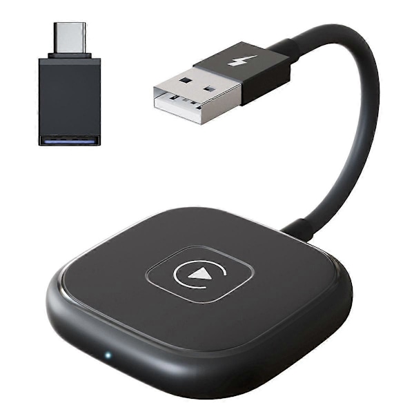 Carplay Trådløs Smart Box Auto Adapter Android AI Box Carplay Dongle Stik Trådløs Auto A