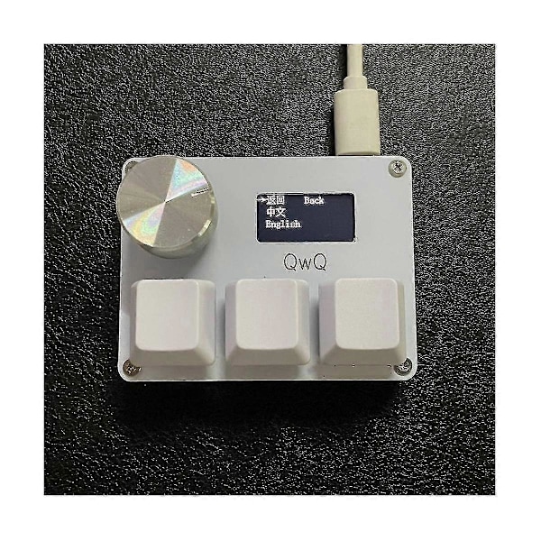Osu O3c Rapid Trigger Hall Switches Wooting Magnetic Red Switches Keyboard With Knob Screen Copy Paste Shotcut(musta)