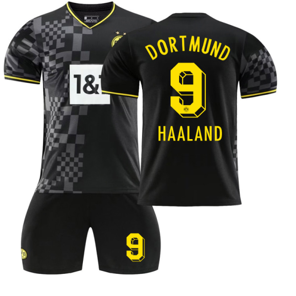 22/23 Ny Dortmund udebanedragt HAALAND No. 9-no socks #18