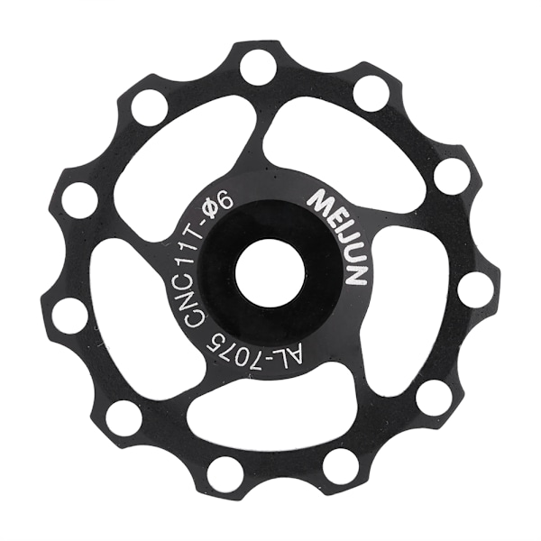 Black 11T Mountain Bike Aluminium Jockey Wheel Rear Derailleur Pulley (black,11T)