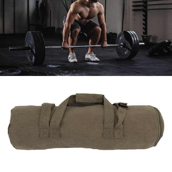 YO Sports Vikter Sandbag Justerbar Workout Sandbags Träningsväska för Fitness Träning OD Grön