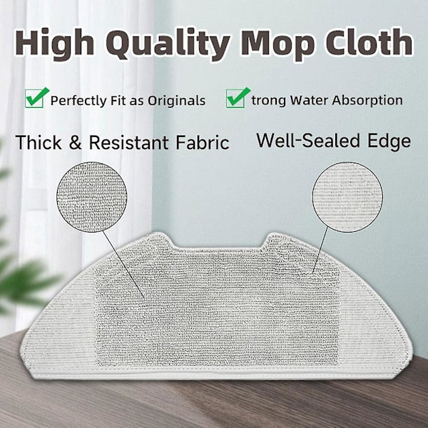Til Mi Robot Vacuum-Mop 2 Lite / Pro / MJSTL / MJST1SHW Robotstøvsuger Reservedele Hovedsidebørste He