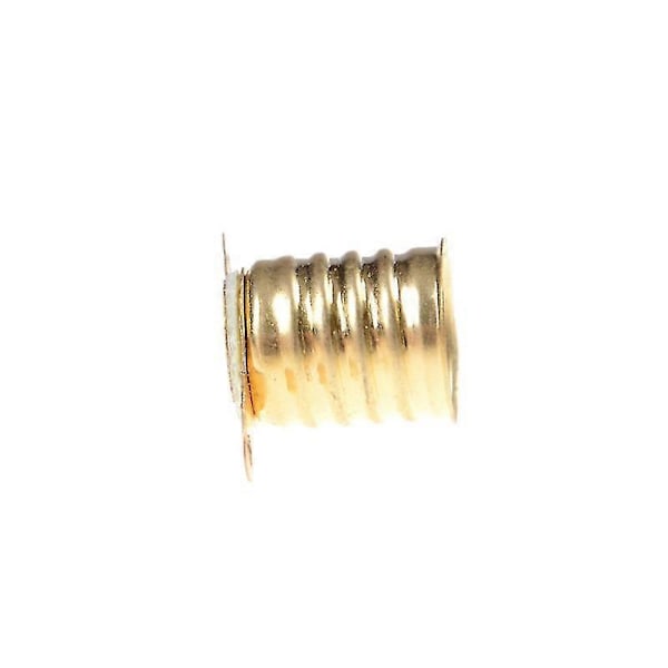 5-pack E10 Raka Koppar Glödlampskruvbas PCB-uttag Lampfäste