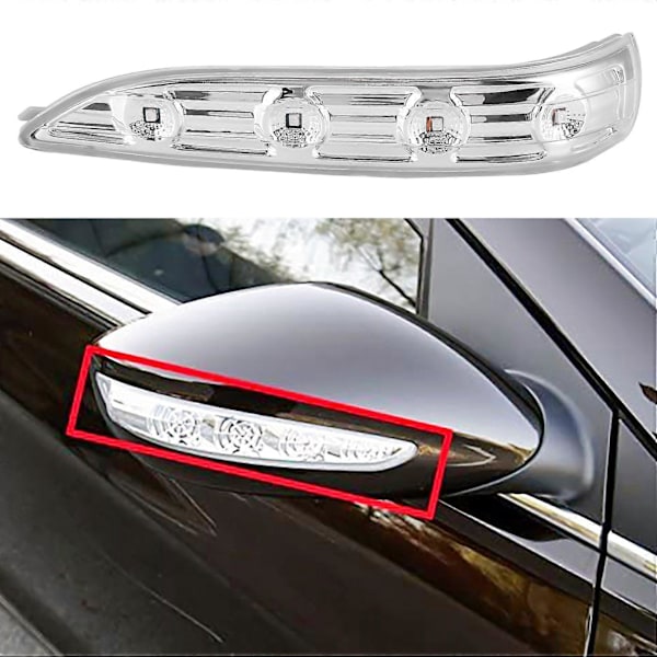 Til IX35 2010-2014 Bakspejlslys Blinklys Lampe Side Spejl Indikator 876142S200 Venstre