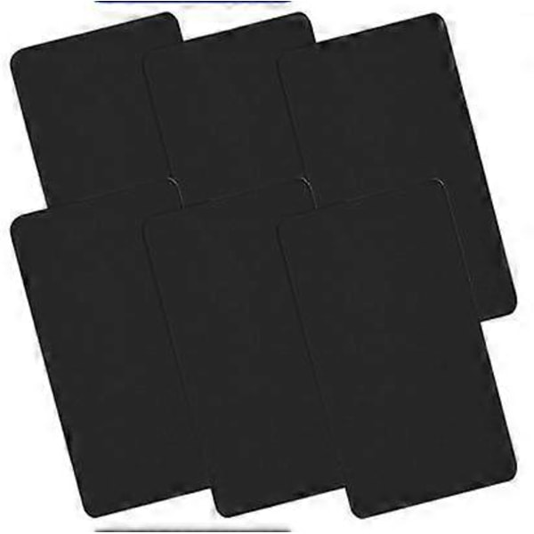 6 stk. Selvklæbende Reparations-Sæt Vandtæt Reparations-Patches til Jakker, Telte, Soveposer, Dunjakker (20 x 10 cm)
