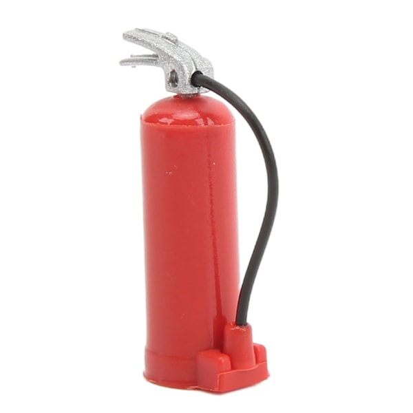 YI RC brannslukker naturtro dekorativ plast simulering brannslukker for AXIAL SCX24 1/18 1/24 RC biler rød