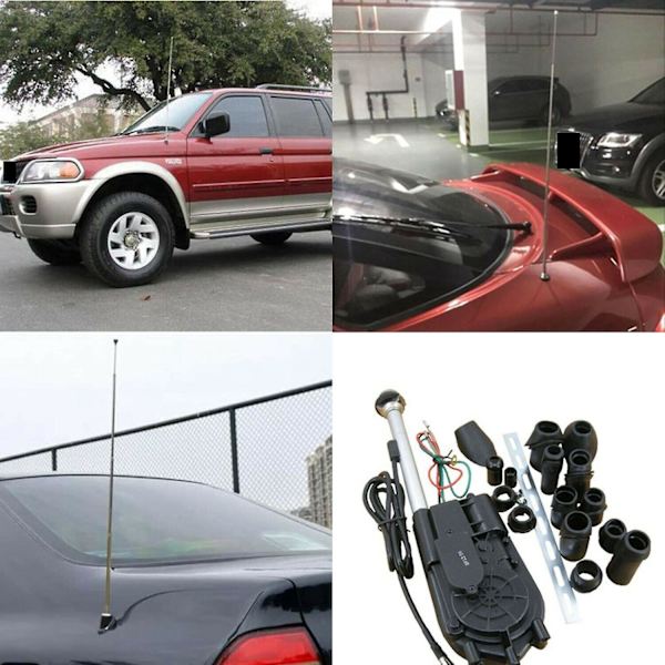 Strømantenne Kit AM FM Auto Biltilbehør for W140 W126 W124 W201 Del