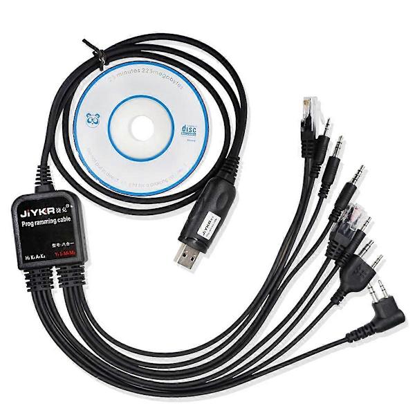 USB-ohjelmointijohto AXU4100 Icom Walkie Talkie -radiolle, auton radiolle ja CD-ohjelmistolle
