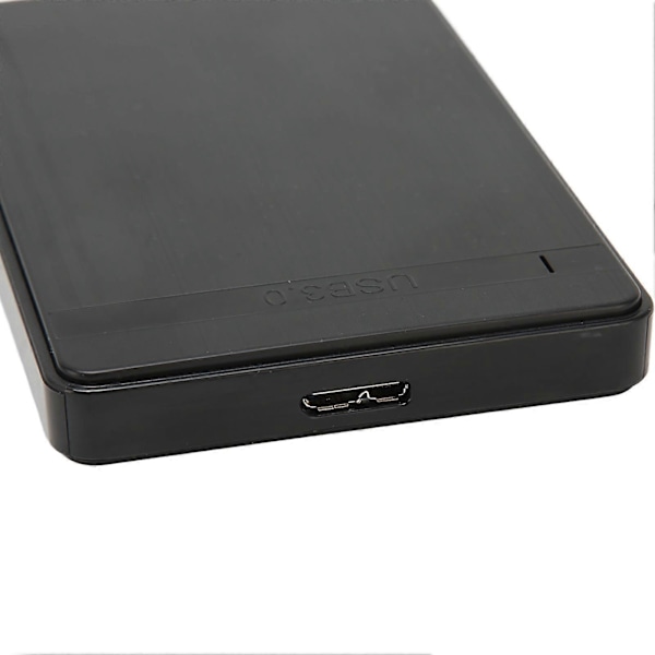 SATA SSD-hölje 2,5 tum 1000 GB stöd, Plug and Play, robust ABS-hårddiskkåpa för bärbar dator och stationär dator