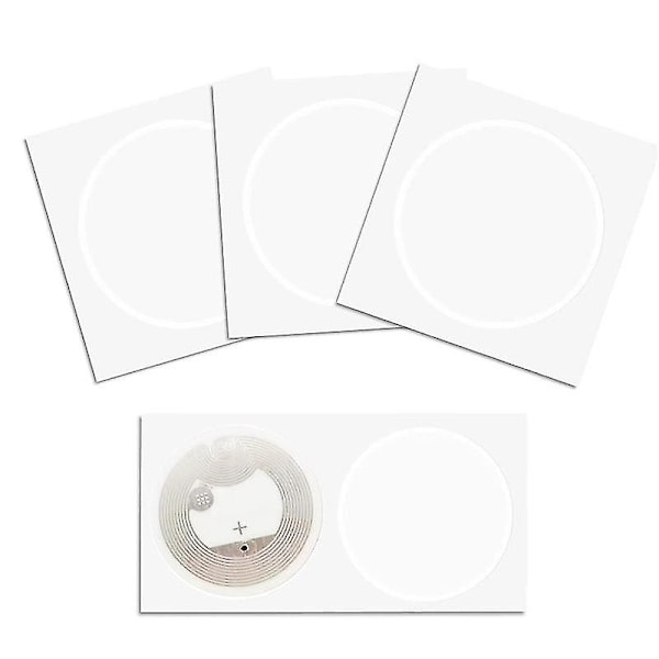 50 stk NFC Ntag216 klistermærker Ntag216 NFC tags NFC 216 tag Ntag216 NFC kort 13,56Mhz NFC tag klistermærker-D
