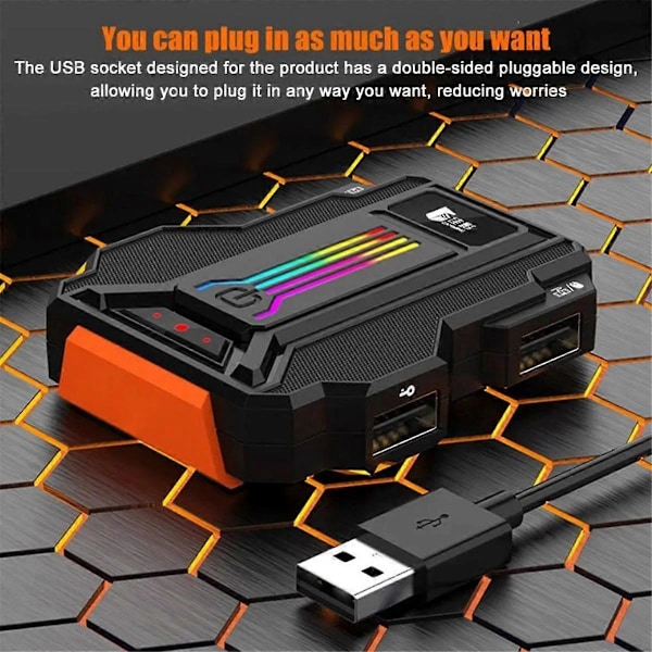 GAMWING Museadapter Spillkontroller PUBG Tastatur Mus Konverter Passer for Android Telefonadapter, Hunting Pro
