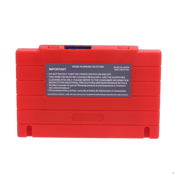 Super Diy Retro 800 In 1 Plus Pelikasetti 16 Bit Pelikonsolille USA, punainen