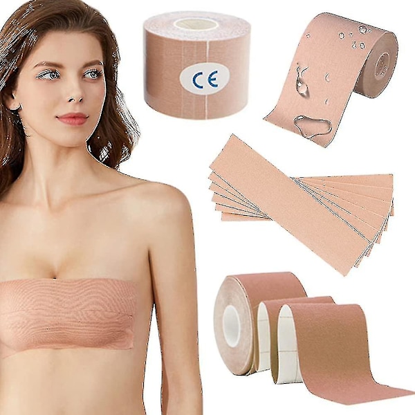 2pcs Tape Breast Lift Tape For Large Breast, Breathable Breast Athletic Tape