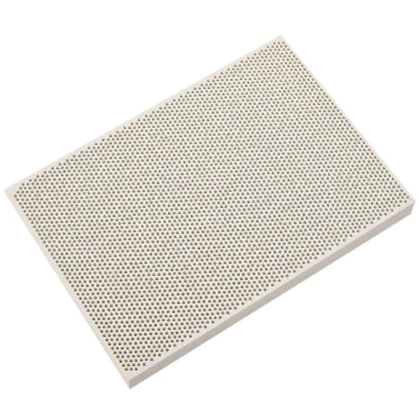 3x Keramisk Honningkake Loddeplate Oppvarming For Gasskomfyrhode 135x95x13mm Ny