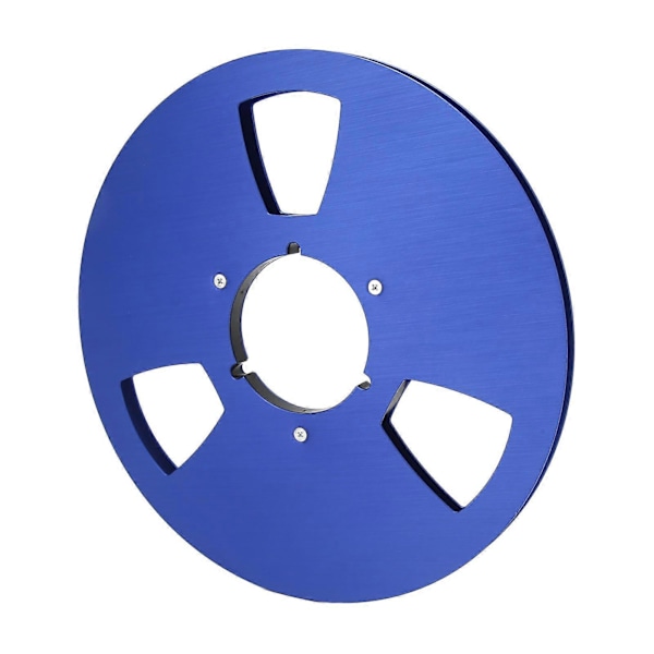 Tomt båndspolereplacement 10 tommer åpen spole opptakspole for Ampex Grand Master 456 lydspoler for 1/4 tommers bånd blå