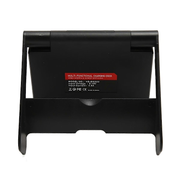 Til Switch Dock 4K HD Multimedia Interface USB 3.0 Port TV Docking Station Justerbar TV Opladningsdock til Switch OLED