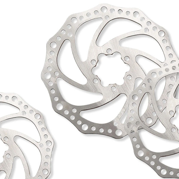 Cykelskivbromsrotorer 160mm Center Lock Rotor med 6 Bultar - 2 st