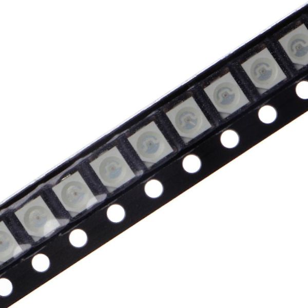 100 st 5 Färger Smd 3528 1210 Led Ljus Röd Grön Blå Gul Vit Assorteringskit