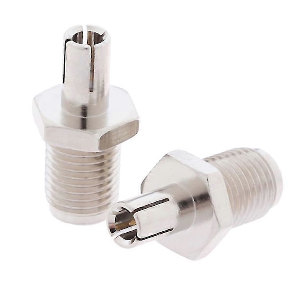 2 stk. SMA Hun-stik til TS9 Han-stik RF Koaksial Adapter Connector