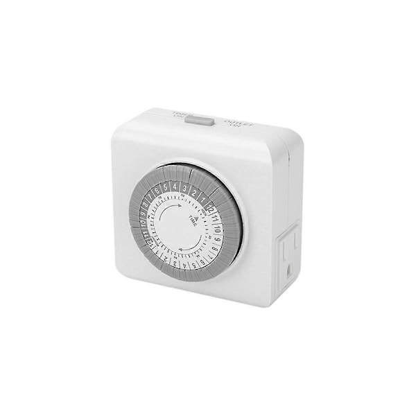 HU11M Timing Socket Intelligent Mekanisk Tidsuro 24 Timer Cyklus Timer