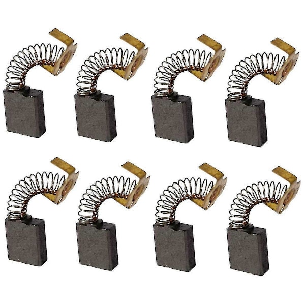 5140033-19 (8-pakning) Erstatningsbørster for bordsirkelsagmotor Kullbørster Dw745 Dwe7480 Dwe7490x Dwe7491rs Dwe7499gd